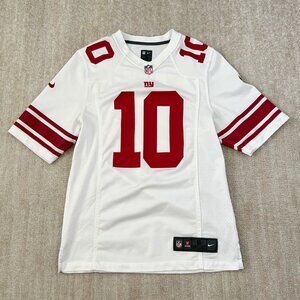 Nike NFL Eli Manning Football New York Giants White Jersey S